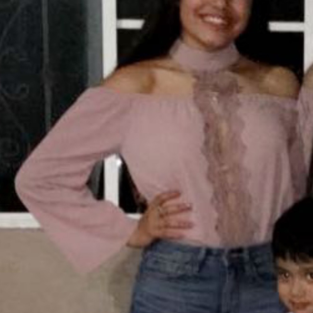 Off the shoulder blouse